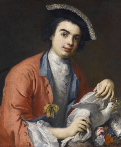 Portrait of Carlo Broschi, Known as Farinelli by Jacopo Amigoni