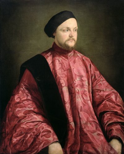 Portrait of a Venetian Senator by Jacopo Bassano