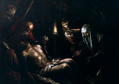 Descent from the Cross by Jacopo Bassano il vecchio