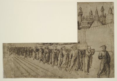 Funeral of the Virgin by Jacopo Bellini