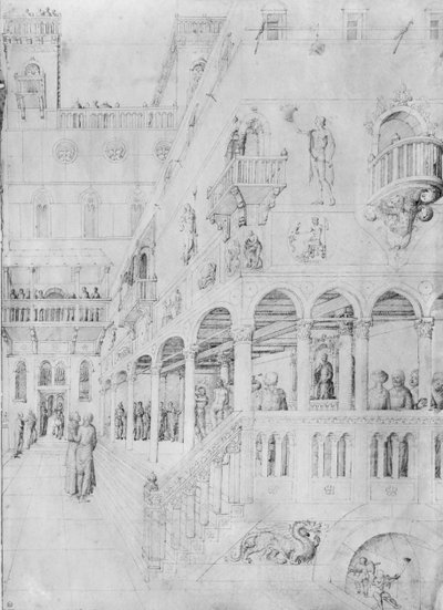 The Flagellation, from Jacopo Bellini