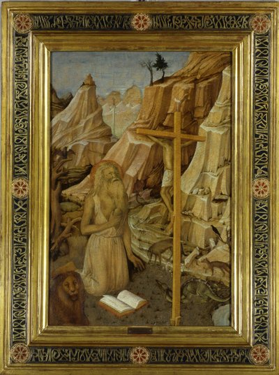 The Penitent Saint Jerome in the Desert by Jacopo Bellini