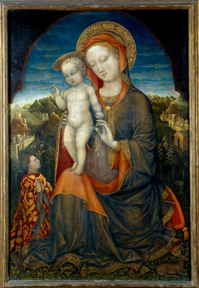 The Virgin of Humility and Child Adored by Lionel d