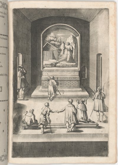 Chapel of the Cross (plate L) by Jacopo Ligozzi