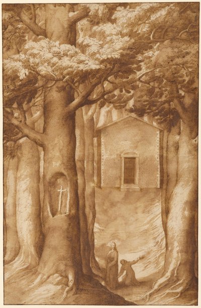 La Verna: The Chapel of the Blessed Giovanni della Verna by Jacopo Ligozzi