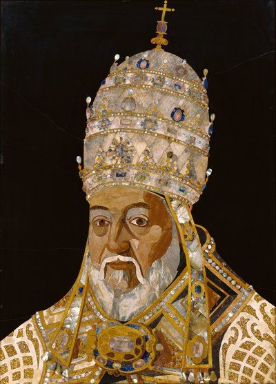 Portrait of Pope Clement VIII by Jacopo Ligozzi