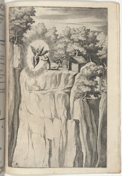 Stigmata of Saint Francis (plate Y) by Jacopo Ligozzi