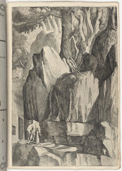 The Site of the Bed and Oratory of Saint Francis (plate R) by Jacopo Ligozzi