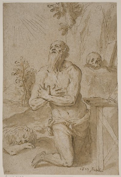 St. Jerome in the Wilderness by Jacopo Palma