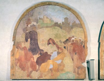 Christ in the Garden, Lunette from the Fresco Cycle of the Passion, 1523-6 by Jacopo Pontormo
