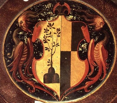 Heraldic Shield by Jacopo Pontormo