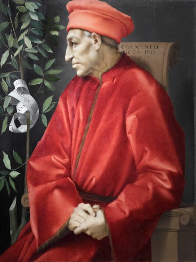 Portrait of Cosimo the Elder de Medici by Jacopo Pontormo