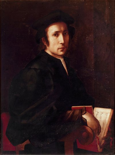 Portrait of Musician by Jacopo Pontormo