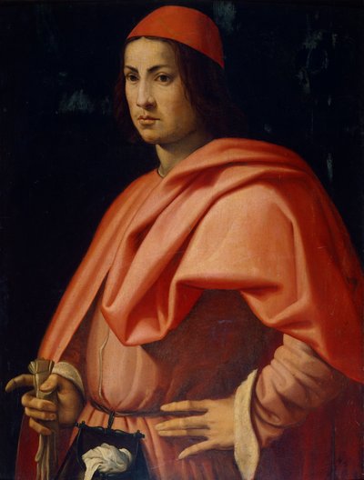 Portrait of a Florentine gentleman by Jacopo Pontormo
