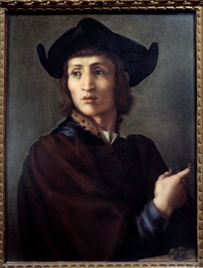 Portrait of a jeweler by Jacopo Pontormo