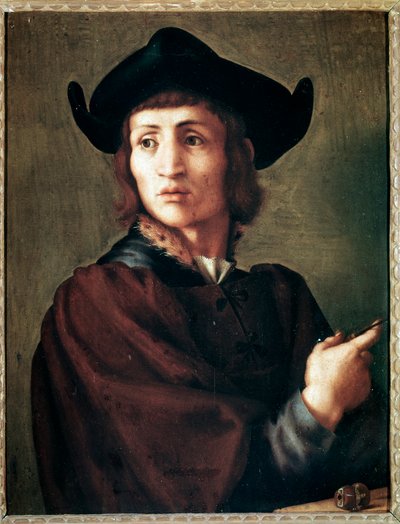 Portrait of a Jeweller by Jacopo Pontormo