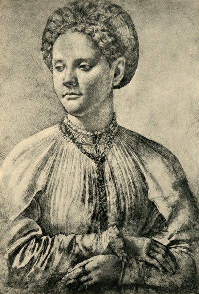 Portrait of a woman by Jacopo Pontormo