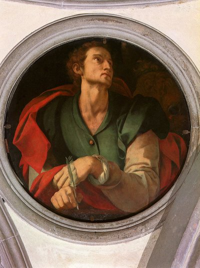 Saint Luke by Jacopo Pontormo