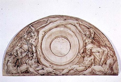 Study for a lunette by Jacopo Pontormo