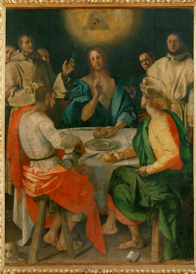 Supper at Emmaus by Jacopo Pontormo