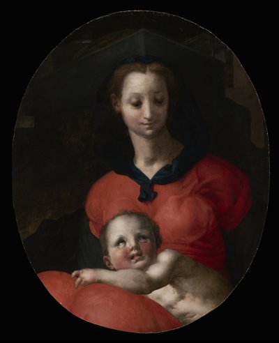 Virgin and Child, known as the Madonna del Libro by Jacopo Pontormo