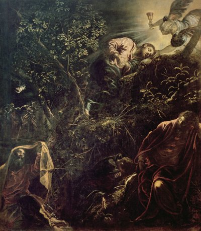 Christ in the Garden of Gethsemane by Jacopo Robusti Tintoretto