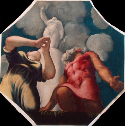 Deucalion and Pyrrha by Jacopo Robusti Tintoretto