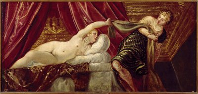 Joseph and the Wife of Potiphar by Jacopo Robusti Tintoretto