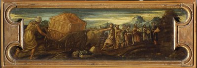 King David Bearing the Ark of the Covenant into Jerusalem by Jacopo Robusti Tintoretto