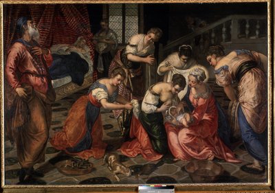 The Nativity of Saint John the Baptist by Jacopo Robusti Tintoretto