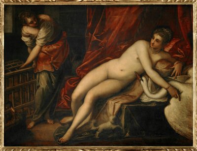 Leda and the Swan by Jacopo Robusti Tintoretto