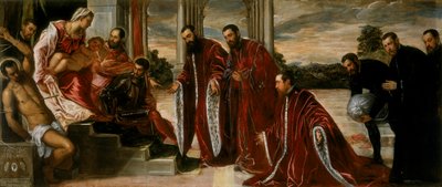 Madonna of the Treasurers by Jacopo Robusti Tintoretto