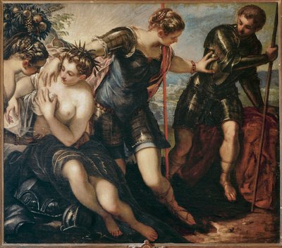 Minerva Driving Mars Away (c.1576) by Jacopo Robusti Tintoretto