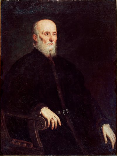 Portrait of Alvise Cornaro by Jacopo Robusti Tintoretto