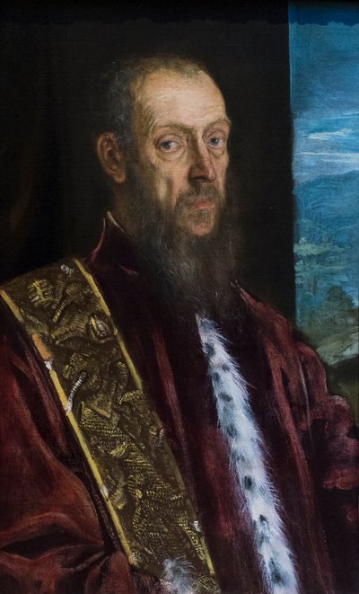 Portrait of Vincenzo Morosini by Jacopo Robusti Tintoretto
