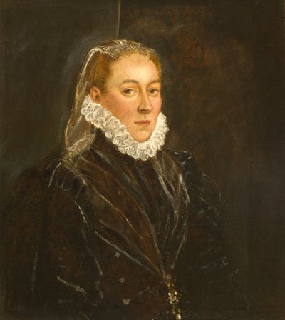 Portrait of a Lady, c.1570-1580 by Jacopo Robusti Tintoretto