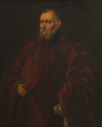 Portrait of a Venetian Procurator by Jacopo Robusti Tintoretto