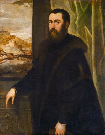 Portrait of a Venetian Senator by Jacopo Robusti Tintoretto