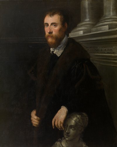 Portrait of the Humanist Giovanni Paolo Cornaro by Jacopo Robusti Tintoretto