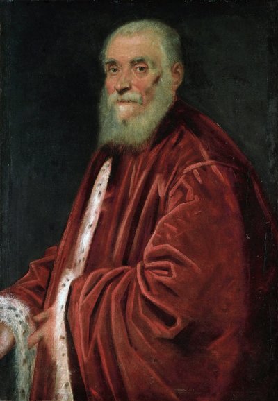 Portrait of Senator Marco Grimani by Jacopo Robusti Tintoretto