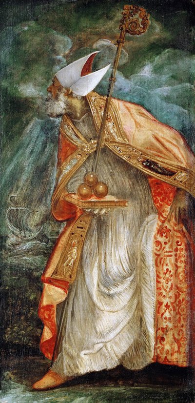 Saint Nicholas of Bari by Jacopo Robusti Tintoretto