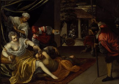 Samson and Delilah by Jacopo Robusti Tintoretto