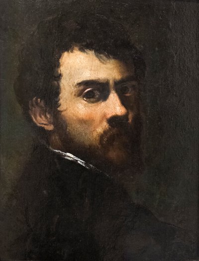 Self Portrait as a Young Man by Jacopo Robusti Tintoretto