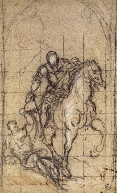 Study for San Martino by Jacopo Robusti Tintoretto