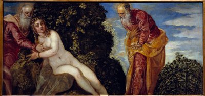 Suzanne and the Elders by Jacopo Robusti Tintoretto