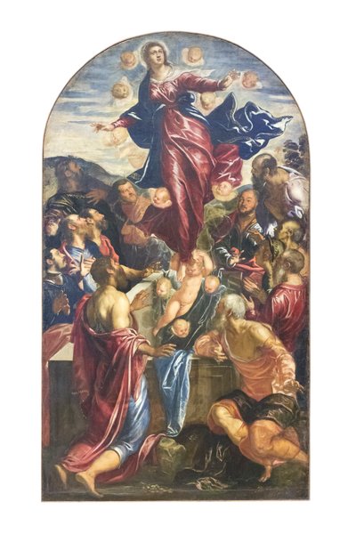 The Assumption of the Virgin by Jacopo Robusti Tintoretto