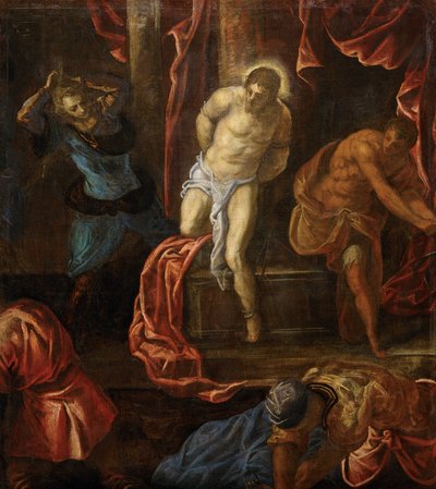 The Flagellation of Christ by Jacopo Robusti Tintoretto