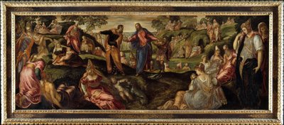 The Miracle of the Loaves and Fishes by Jacopo Robusti Tintoretto