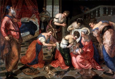 The Nativity of John the Baptist, 1550 by Jacopo Robusti Tintoretto
