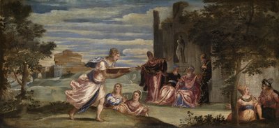 The Ordeal of Tuccia, c.1555 by Jacopo Robusti Tintoretto